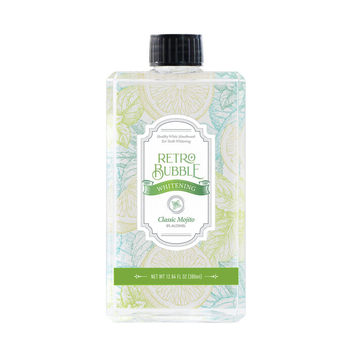Ｒetro Bubble乳鐵亮白草本漱口水_經典Mojito